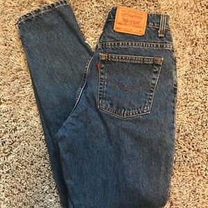 High Waisted Levi Strauss Mom Jeans